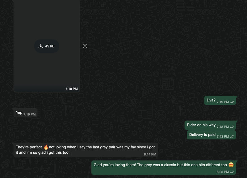 Customer remark