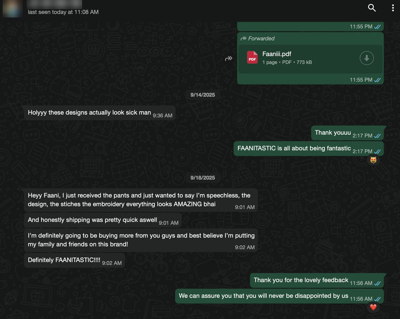 Customer remark