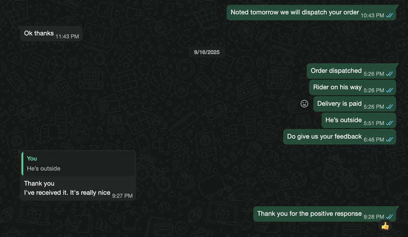 Customer remark