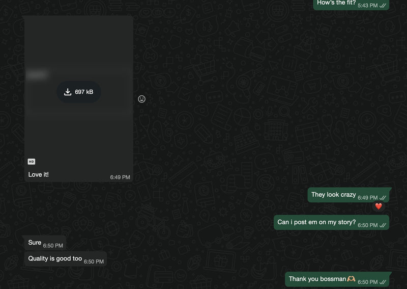 Customer remark