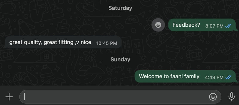 Customer remark