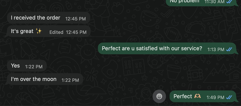 Customer remark